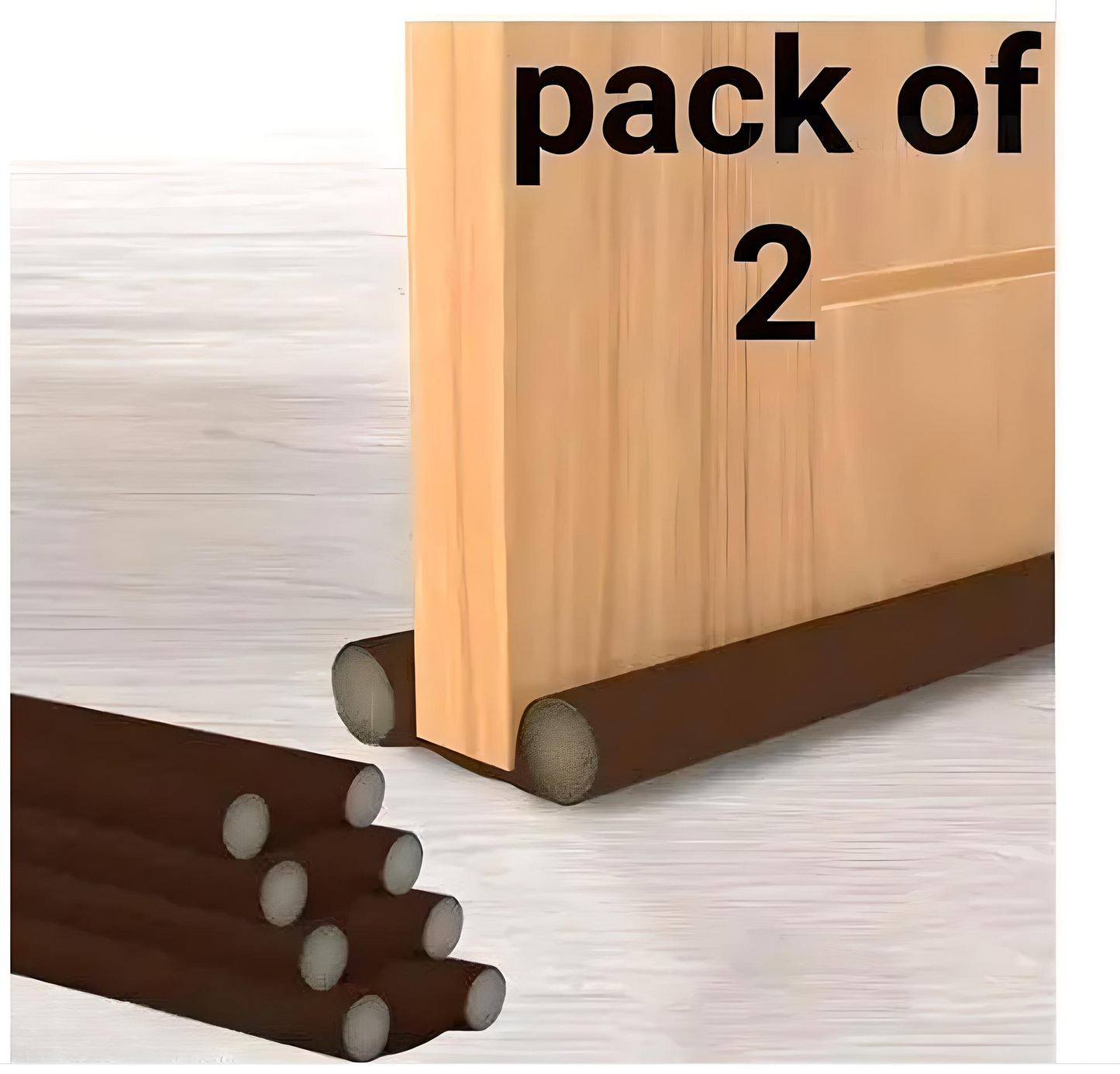 39-Inch Door Dust Protector & Stopper Set (Pack of 2)