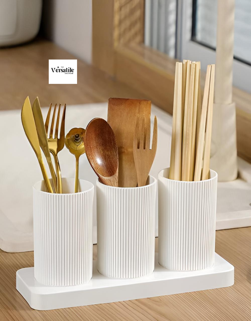 Self Draining Tableware Storage Box