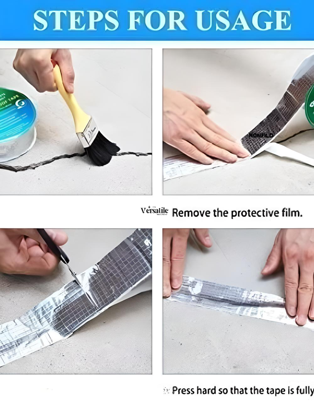 Waterproof Self-Adhesive Rubber Tape β Instant Leak Repair Solution