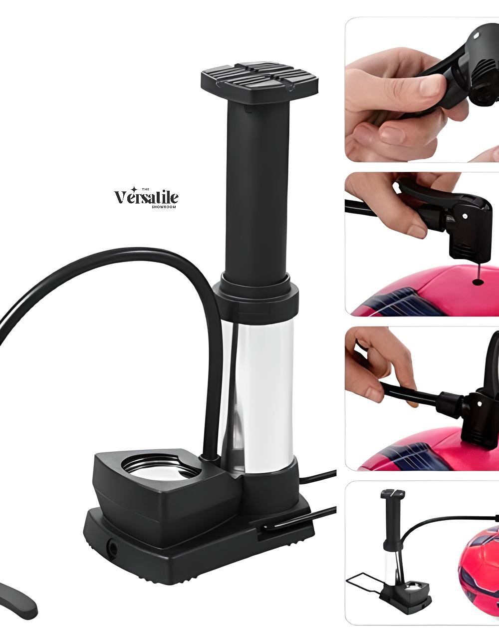Portable High Pressure Foot Air Pump Compressor for Car and Bike