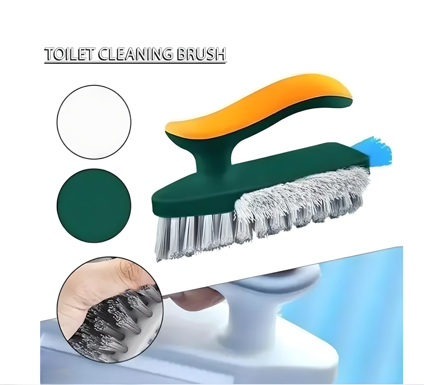 š§½ 4-in-1 Tile Grout Cleaner Brush with Squeegee