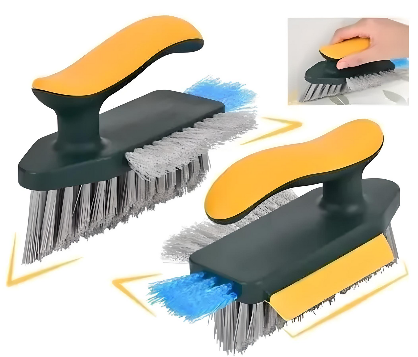 š§½ 4-in-1 Tile Grout Cleaner Brush with Squeegee