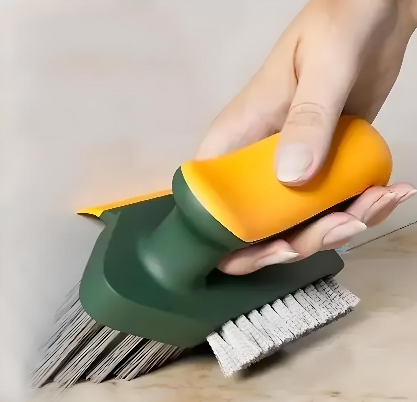 š§½ 4-in-1 Tile Grout Cleaner Brush with Squeegee
