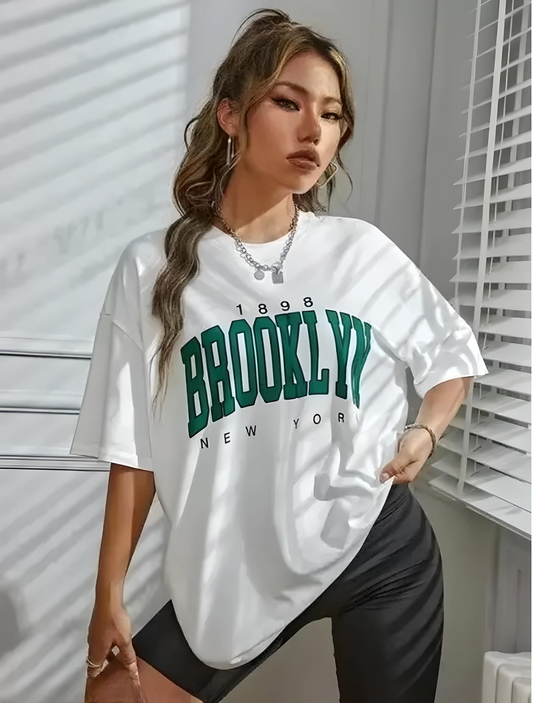 Veroconic Vibe – Oversized Back Print Cotton Tee