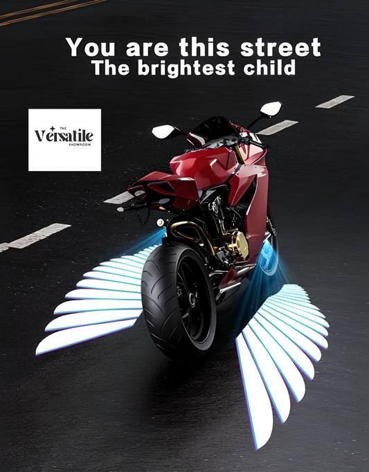 Motorcycle Angel Wing Projector Lights (Waterproof, 1 Pair)