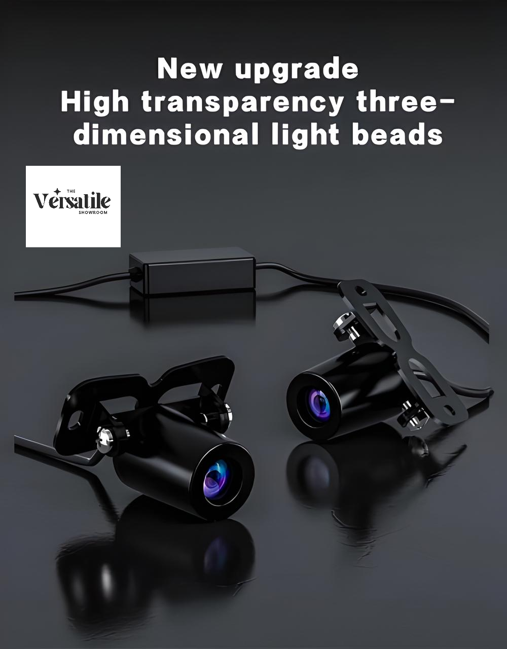 Motorcycle Angel Wing Projector Lights (Waterproof, 1 Pair)