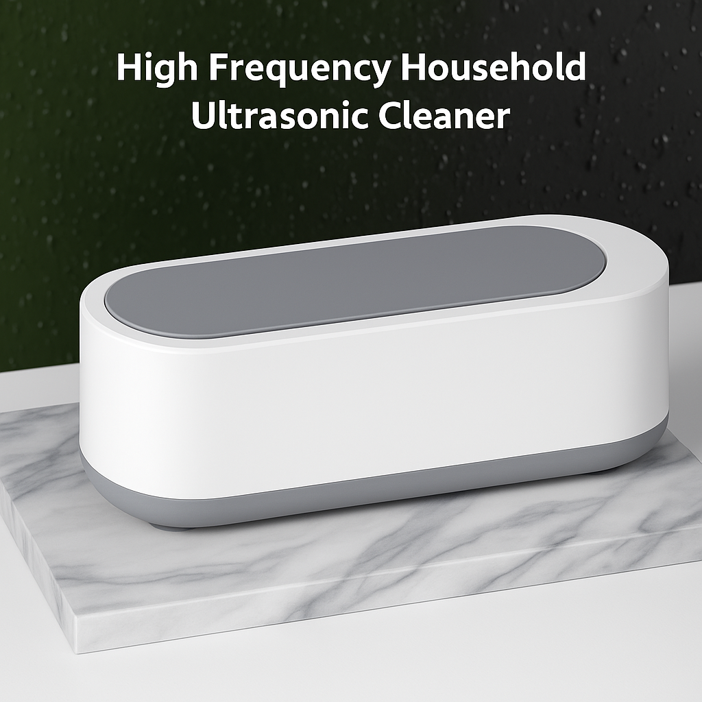 ✨ Mini Ultrasonic Jewelry & Eyewear Cleaner – Portable High-Frequency Cleaning Machine for Sparkling Shine! ✨