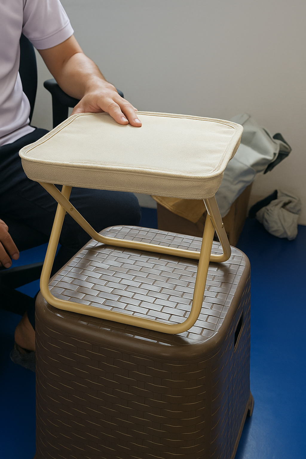 Zipper Folding Stool