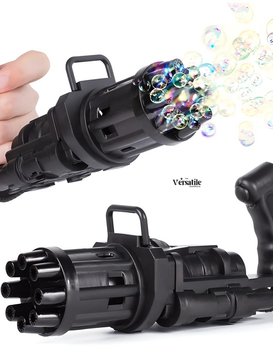 Hole Battery Operated Bubble Gun Toy – Fun for Boys & Girls!