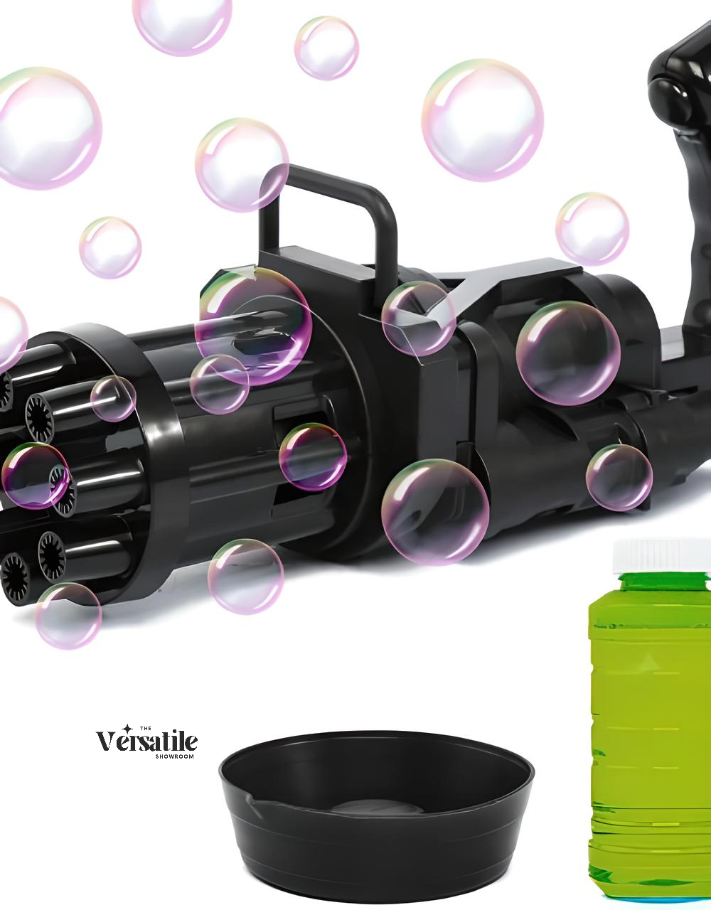 Hole Battery Operated Bubble Gun Toy – Fun for Boys & Girls!
