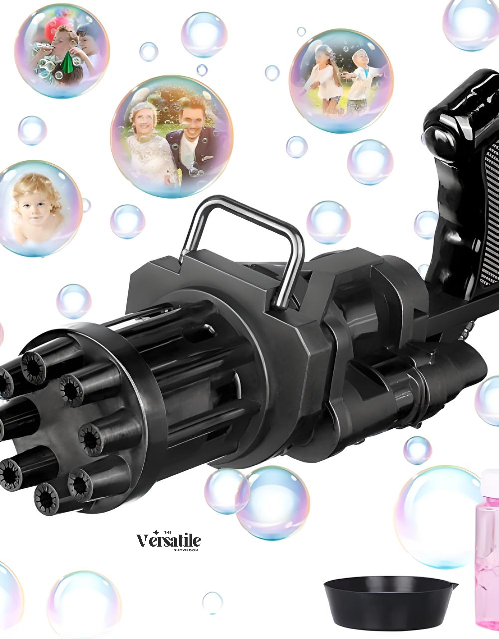 Hole Battery Operated Bubble Gun Toy – Fun for Boys & Girls!