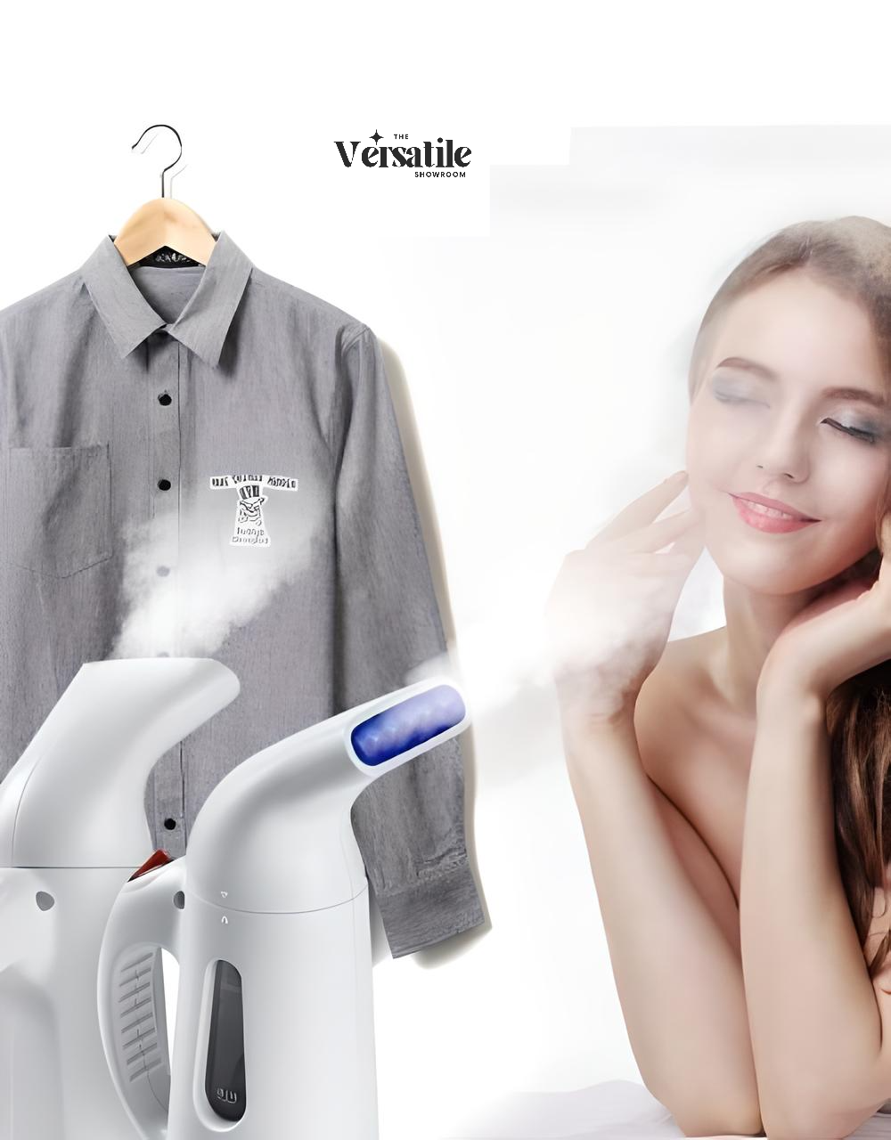 SteamPro 4-in-1 Handheld Garment & Facial Steamer