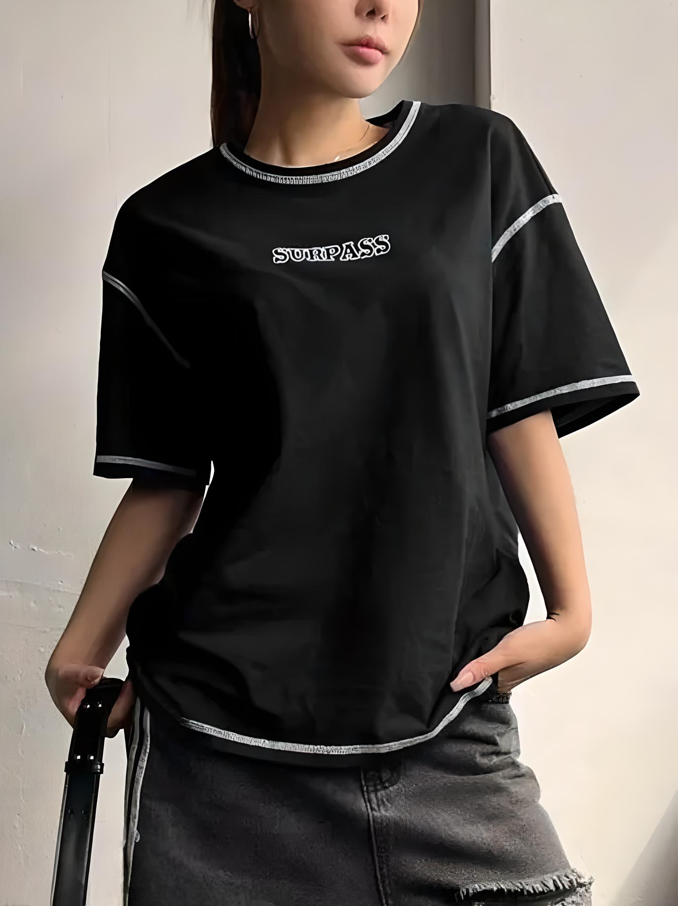 Urban Vibe – Black Oversized T-Shirt
