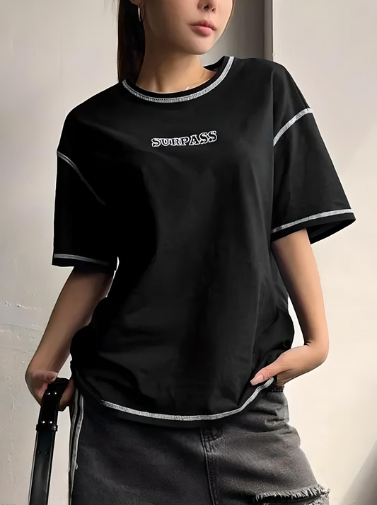Urban Vibe – Black Oversized T-Shirt