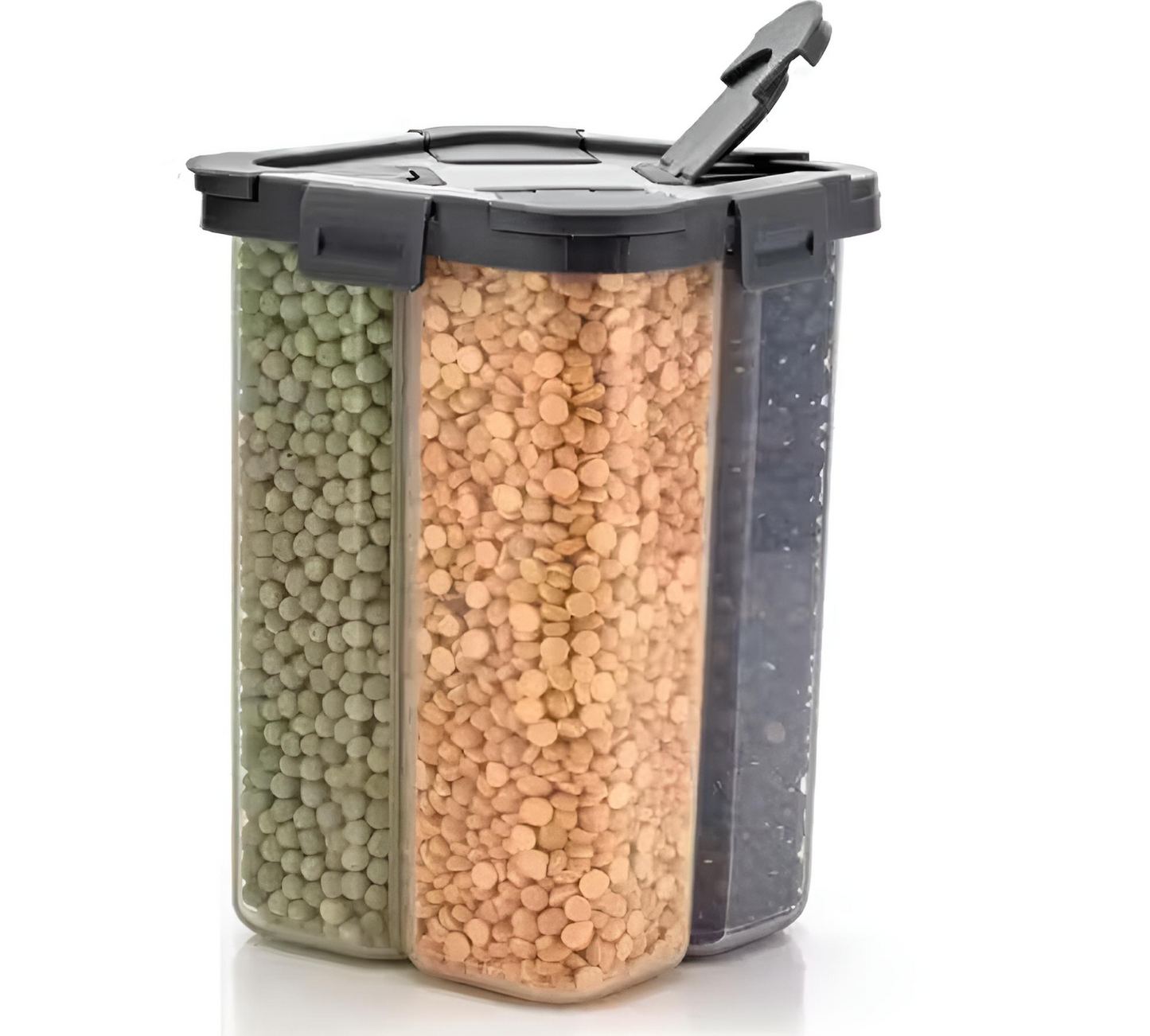 Multipurpose Airtight Kitchen Storage Container Set – 2 & 4 Section