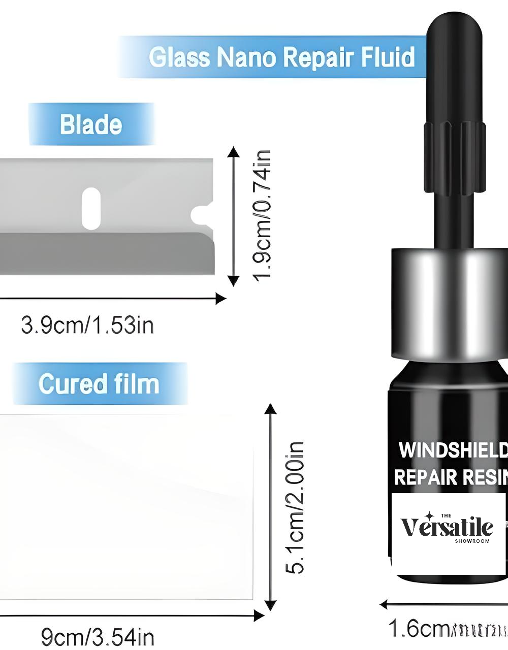 Car Windshield Crack Repair Resin Kit