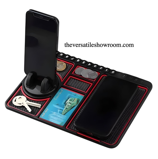 🛡️ Versatile Home Car Dash Mat – The Ultimate All-in-One Dashboard Organizer!