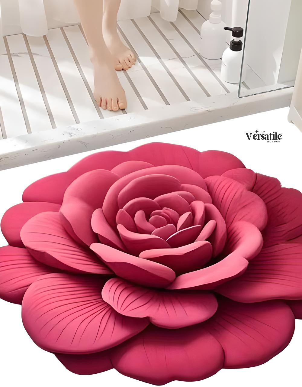 Diatomite Bath Mat – Absorbent & Quick-Drying Natural Stone Bath Mat (Pack of 2) 🌸