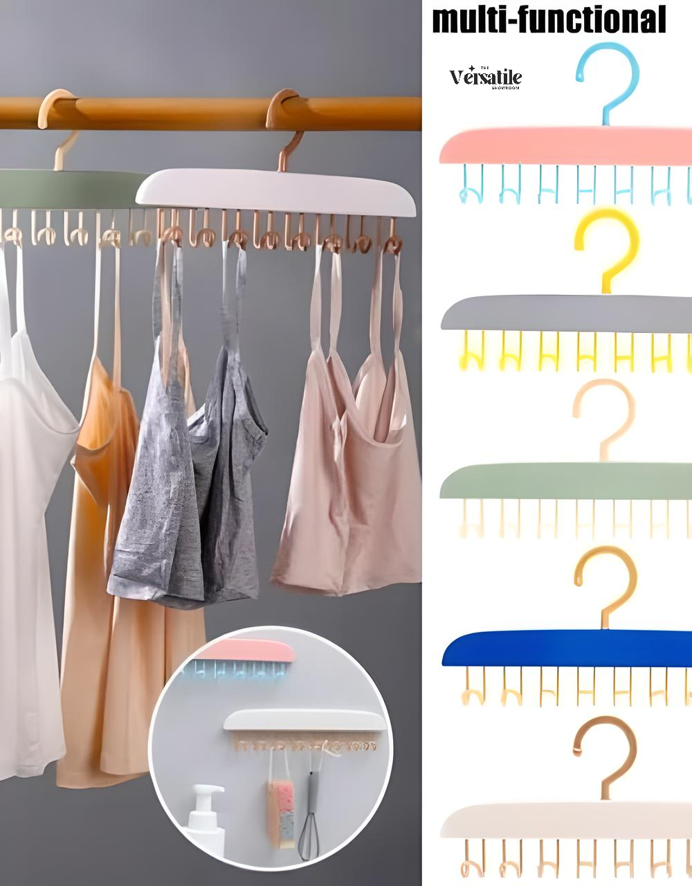 Multi Purpose 8 Hooks Hangers