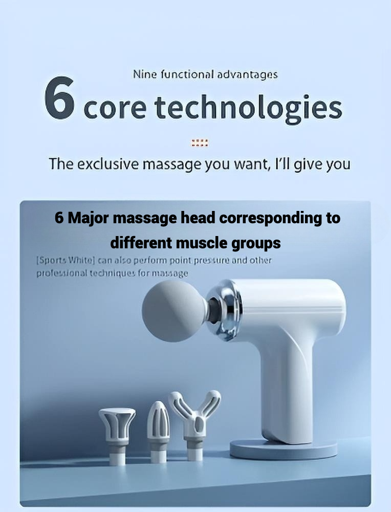 PulseRelief™ Deep Tissue Massage Gun