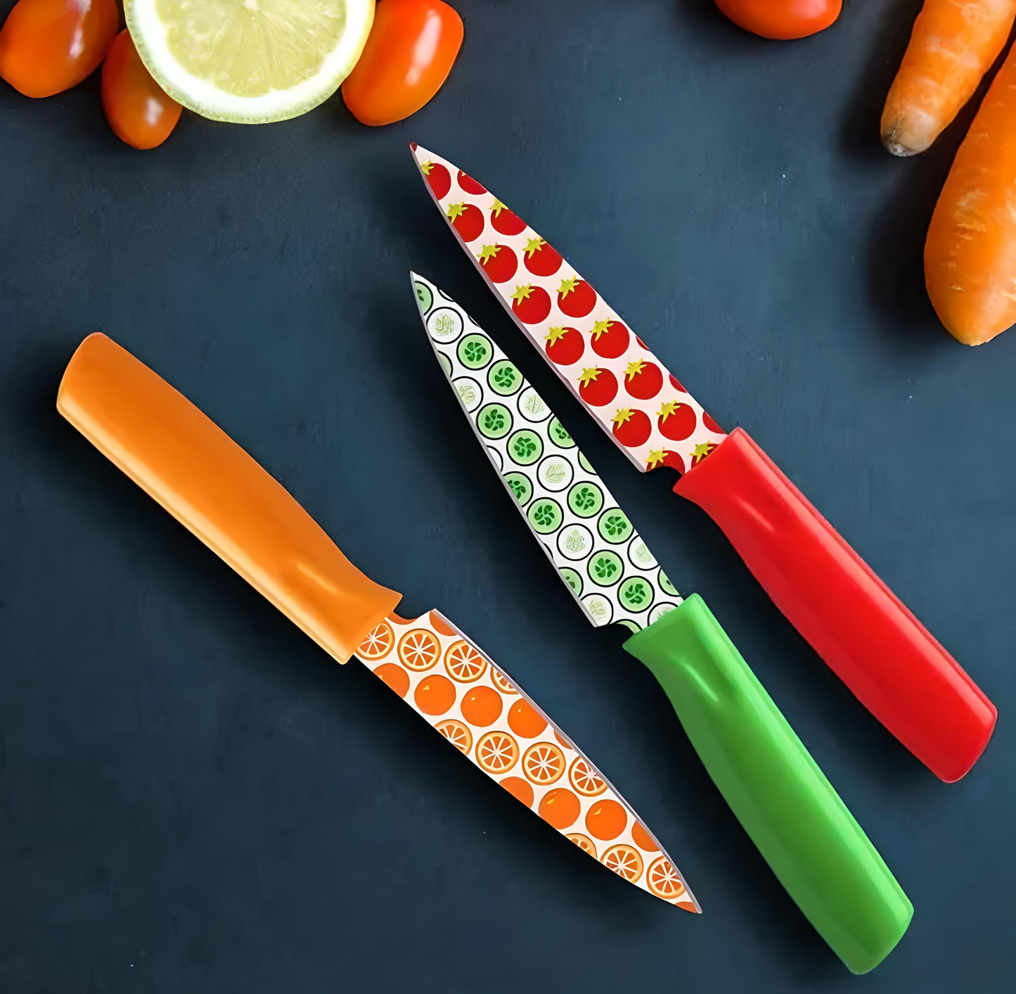 🔪 ChefPro 3X – Premium Stainless Steel Knife Set for Kitchen & Outdoor Use