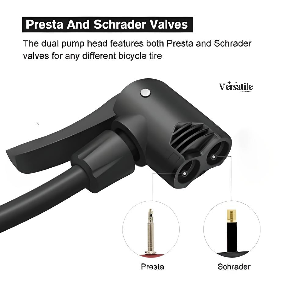Portable High Pressure Foot Air Pump Compressor for Car and Bike
