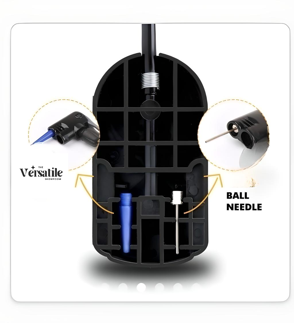 Portable High Pressure Foot Air Pump Compressor for Car and Bike