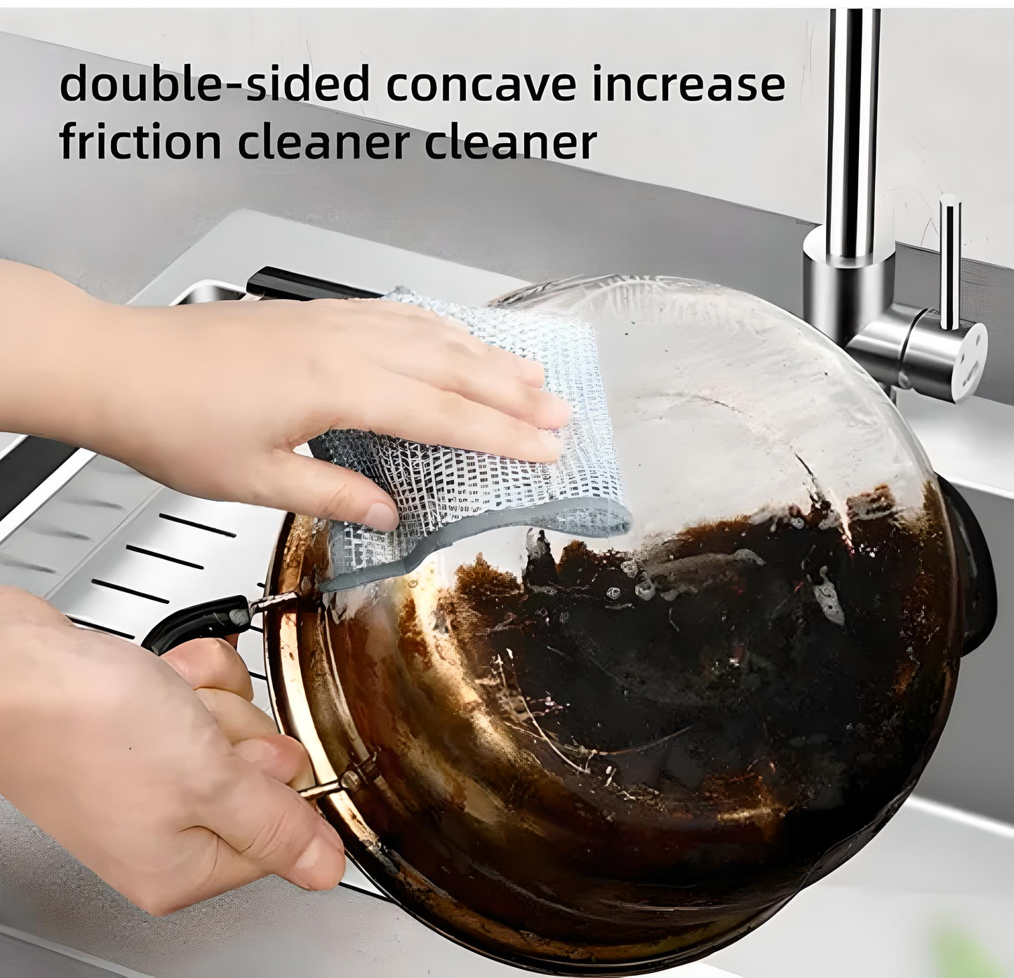 ✨ 6 Pack Non-Scratch Dishcloths – Multipurpose Microfiber Cleaning Rags for Kitchen & Home 🧽🌿