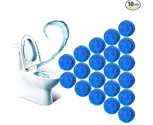 Blue Flush – Automatic Toilet Cleaner Tablets (Pack of 10)