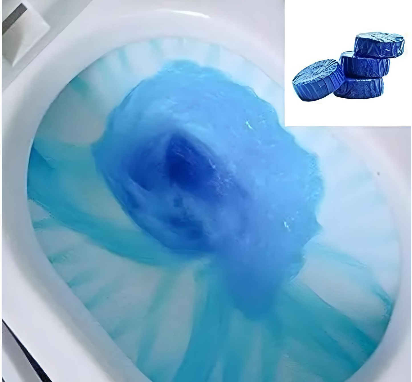 Blue Flush – Automatic Toilet Cleaner Tablets (Pack of 10)