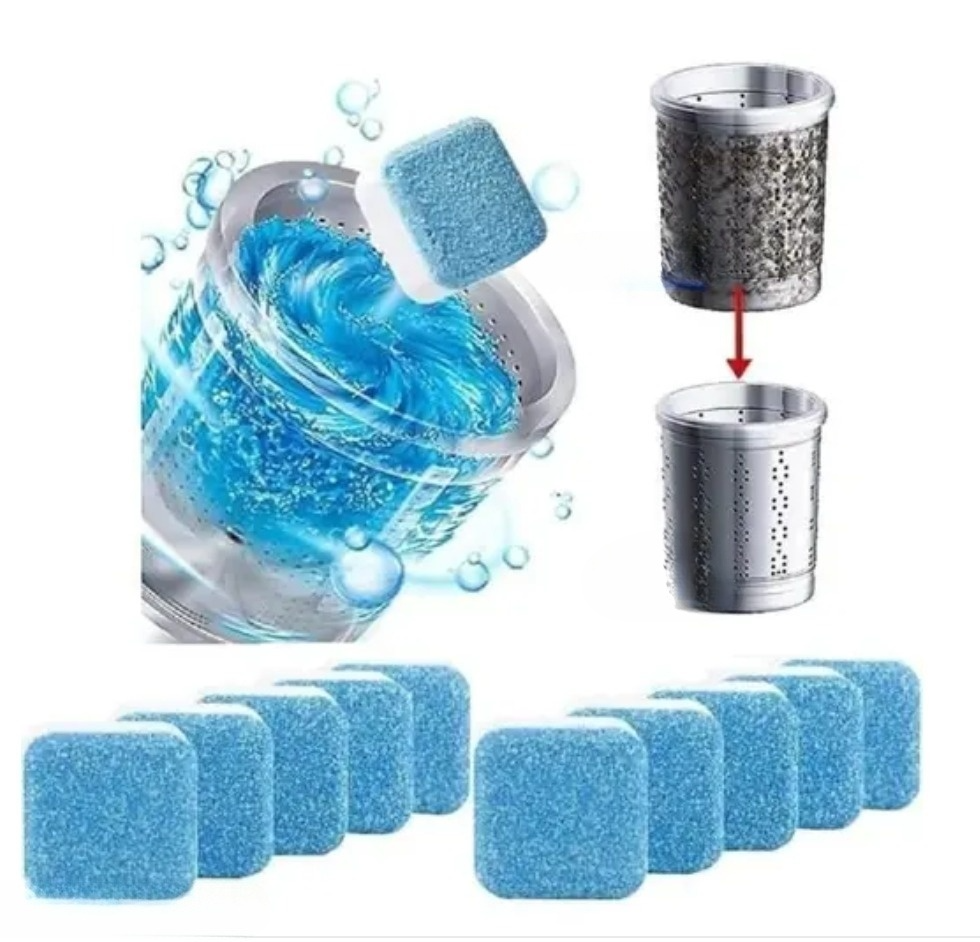 Washing Machine Tank Cleaner Tablets – Pack of 20