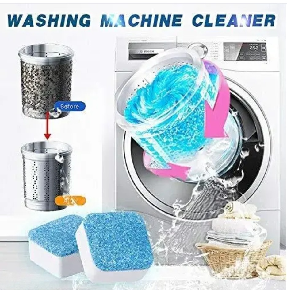 Washing Machine Tank Cleaner Tablets – Pack of 20