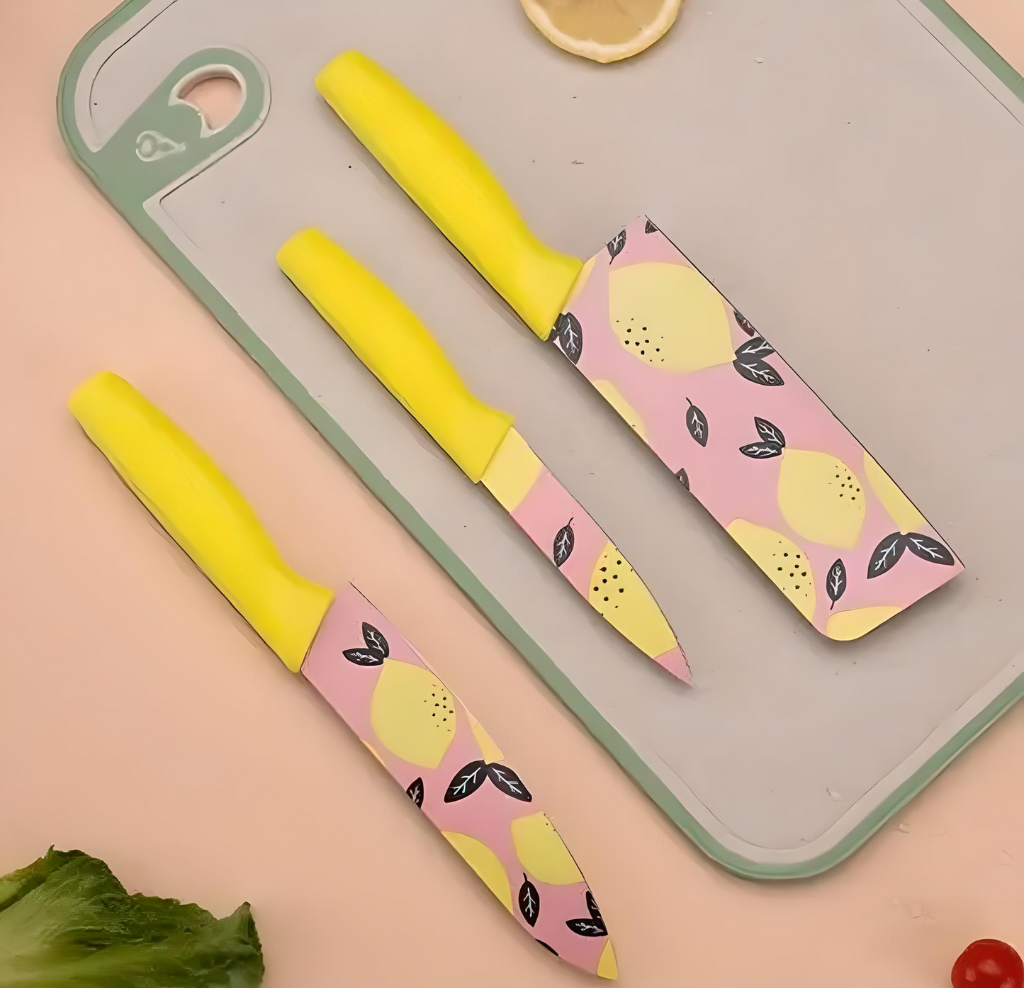 🔪 ChefPro 3X – Premium Stainless Steel Knife Set for Kitchen & Outdoor Use
